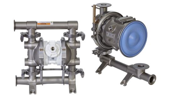 graco saniforce 2.0 double diaphragm pumps